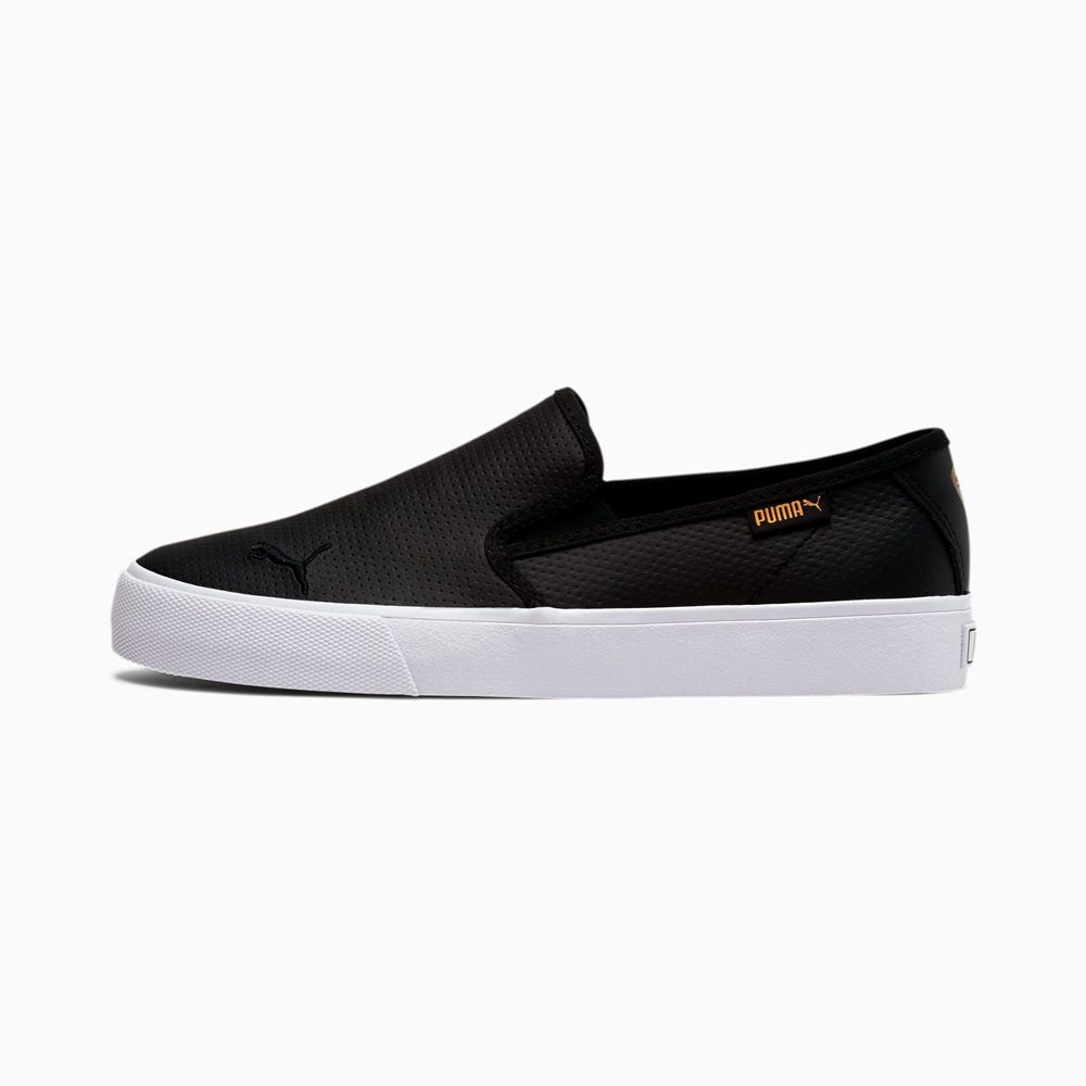 Puma Bari Cat Női Slip On - Fekete/Arany ( Hungary - POVDB2173 )